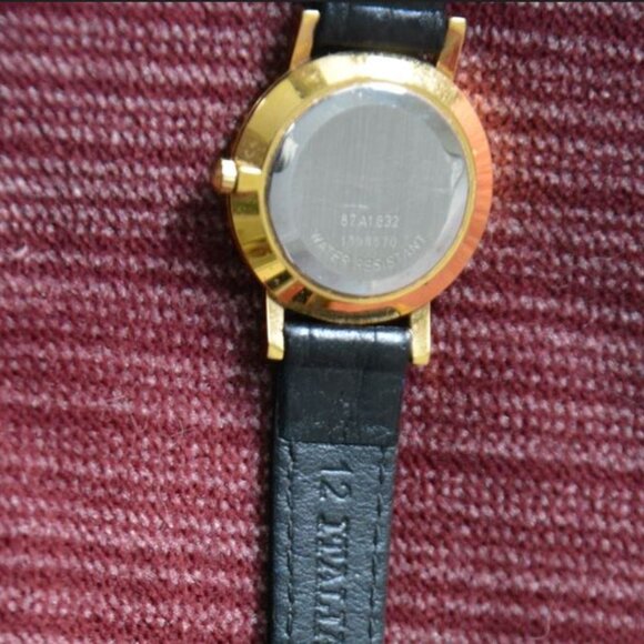 Vintage Movado Women’s Museum Classic Blue Dial Watch with Leather Strap - Picture 7 of 7